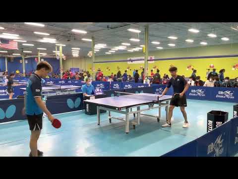 Jordan vs Edward 2022 Table Tennis Canada championships team finals￼