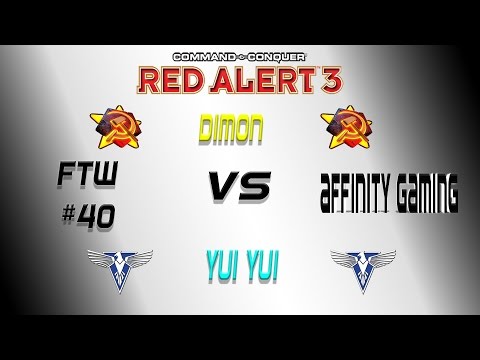 Dimon[S] vs Yui Yui[A] FTW #40 Grand Finals || Red Alert 3