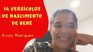 14 VERSÍCULOS PARA NASCIMENTO DE BEBÊ |Por: Rosa Marques