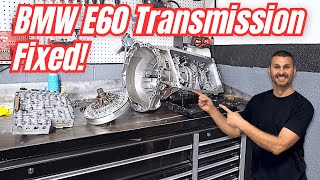 BMW 545i E60 ZF6HP26 Transmission Seals and Solenoids Replacement