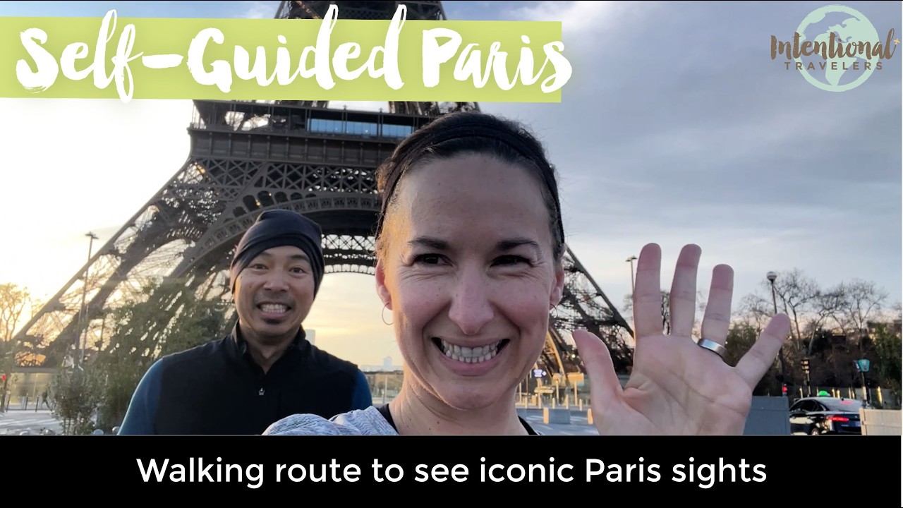 Paris Self-Guided Tour Route + Map