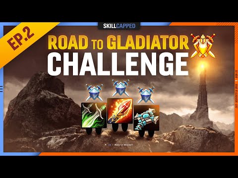 ROAD 2 GLAD CHALLENGE: Ep.2 How to AVOID LOSING on the way to GLADIATOR! - Skill Capped