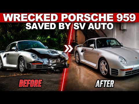 SV Auto Bought A Wrecked Porsche 959 At Auction & Made It Perfect | Capturing Car Culture