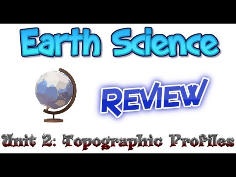 Earth Science Review 4 Topographic Profiles