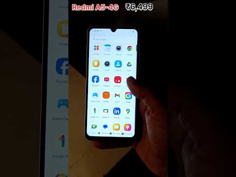 😲Redmi A5👉 ₹6,499 📸Camera testing review 😎#viralshort #tranding #remix #unboxing #redmipad
