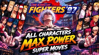 Download lagu KOF 97 – ALL Characters MAX Power Super Moves Compilation 🔥 | The King of Fighters '97 | WIDESCREEN mp3