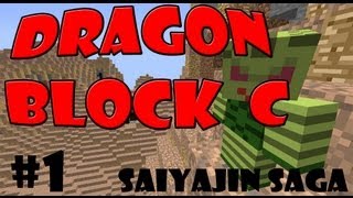 preview picture of video 'Let´s Play Minecraft Mod Dragon Block C #1: Road to Super Saiyan'