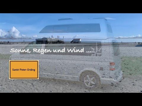 SANKT PETER-ORDING außerhalb der Reisesaison im März … Geht das? 🚐🌧☀️💨