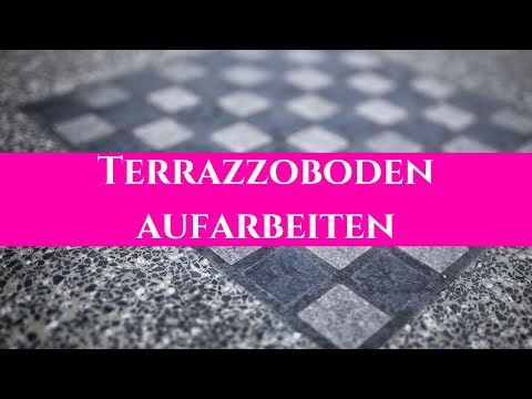 Terrazzoboden schleifen, polieren und aufarbeiten   Stein Doktor Hamburg