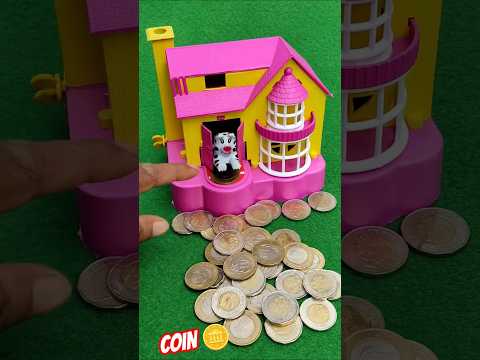Asma’s Coin Collection Surprise 😱Tiny Coins, Big Magic 🐶✨(JV-1678)#coinbank