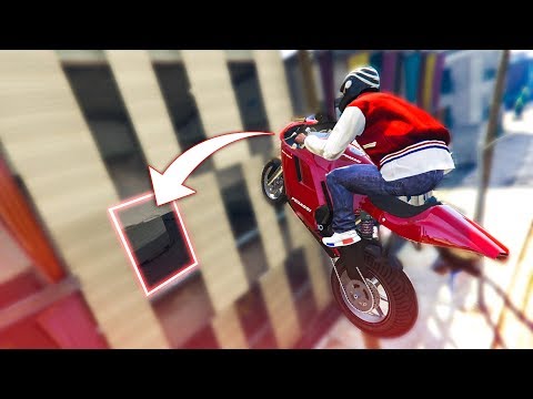 TRICKY MOTORBIKE STUNTS! - (GTA 5 Stunts & Fails)