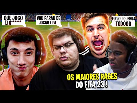 OS MAIORES RAGES DO FIFA 23 COMPILADOS! FT ADOLFZZ, CASIMIRO, PAIVINHA E ENDRICK ! Clips engracados