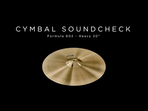 Immagine Paiste 20" Formula 602 Classic HEAVY (multi) Cymbal - IN STOCK ! - 2