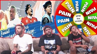 The Quarterback Roulette! Loser Has To Spin The Pain Wheel! (Superstar KO)