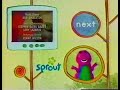 PBS Kids Sprout Later On Next Bumper Play With Me Sesame To Barney Friends January August 2009