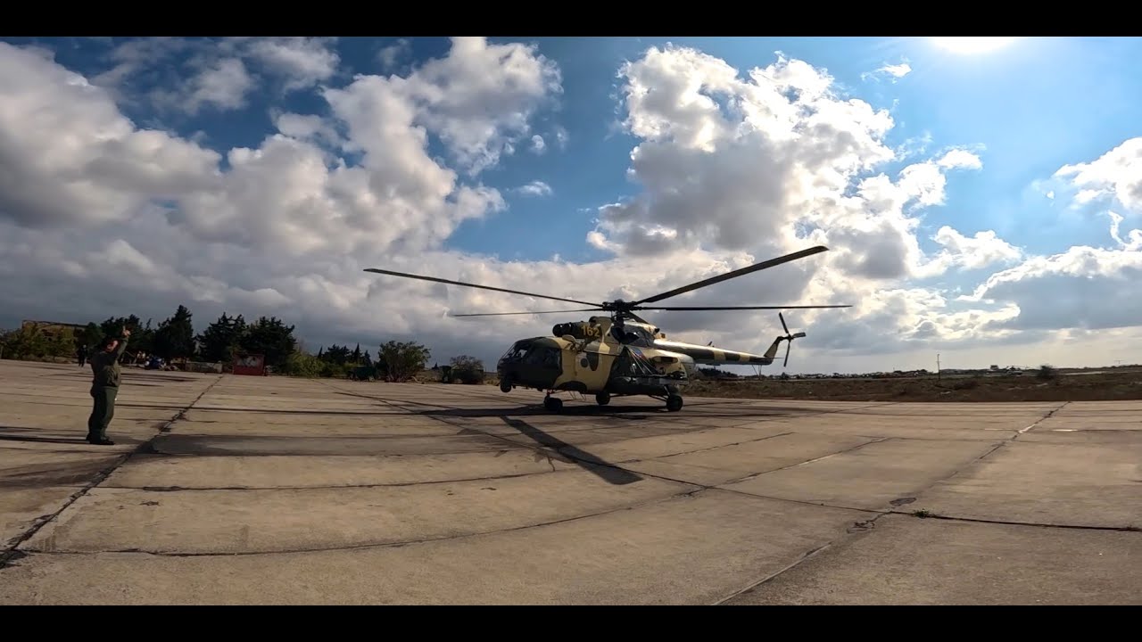 HHQ-nin helikopter bölmələri ilə təlim-məşq uçuşları keçib