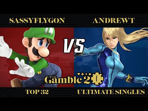 The Gamble 2 Top 32 - SassyFlygon (Luigi) vs. AndrewT (ZSS) - SSBU