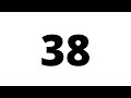 38 Second Countdown Timer White Screen With Sound Effect