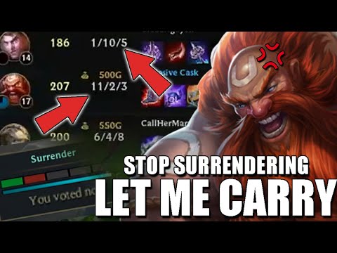 Proving This Feeding Jayce That MY AP Gragas Can Carry