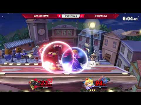 VS Weekly 6/13/19 - Grand Finals - AMG | 8BitMan (ROB) vs MuteAce (Peach) - Part 2 - SSBU