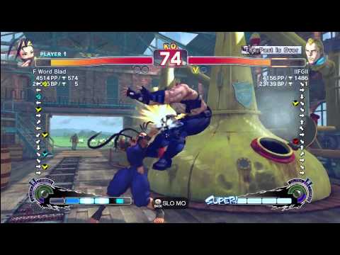 F Word Blad [Ibuki] vs IIFGII [Abel] SSF4 Arcade Edition