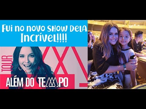 MAISA NO NOVO SHOW LARISSA MANOELA ALÉM DO TEMPO EM SP O TEMPO PASSOU VOANDO - CANAL DA MAIUMI
