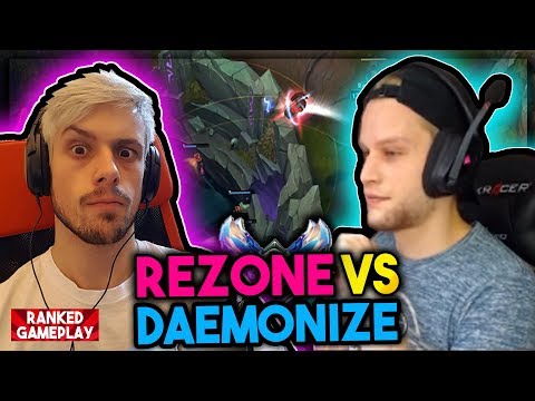 Rezone VS Daemonize! Heimerdinger VS Zed Midlane | DIAMOND 3 SOLOQUEUE - League of Legends