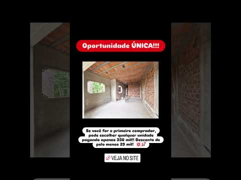 Apartamento novo preço imperdível em Quatro Barras!