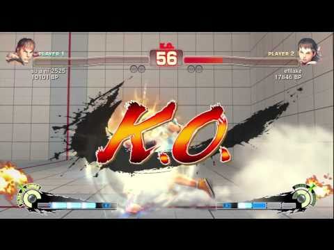 SSF4: sunani (Ryu) VS Uryo (Sakura)