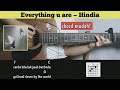 Chord Gitar Everything U Are Hindia Tutorial Kunci Gitar Mudah Dengan Genjrengan