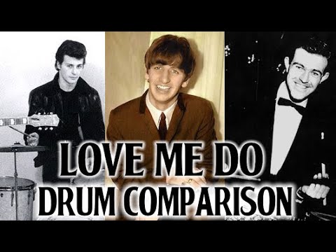 Love Me Do - The Beatles (Drum Comparison)