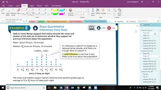 Lesson 6-2 Draw Inferences from Data