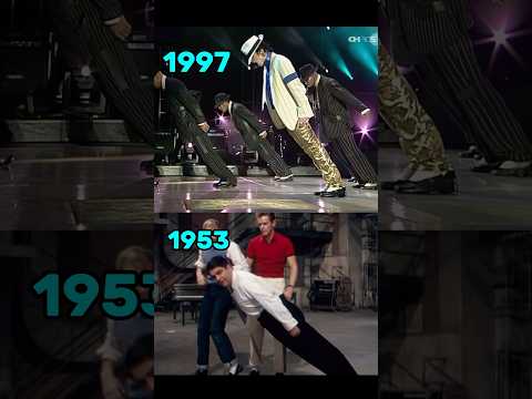 MICHAEL JACKSON HISTORY TOUR SMOOTH CRIMINAL LEAN VS 1953 😯