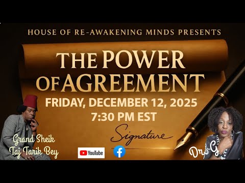GSK Taj Tarik Bey and Dr. G | The Power of Agreement