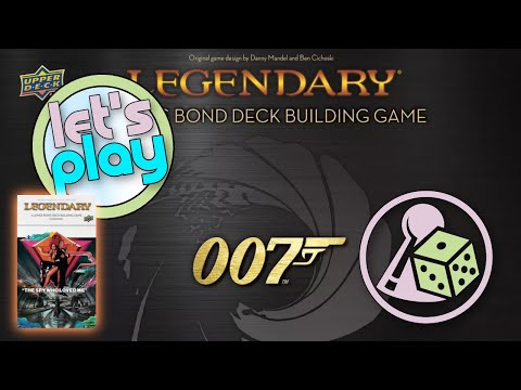 Let's play Legendary: James Bond - The Spy Who Loved Me