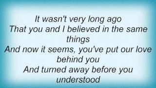 Lillian Axe - The World Stopped Turning Lyrics