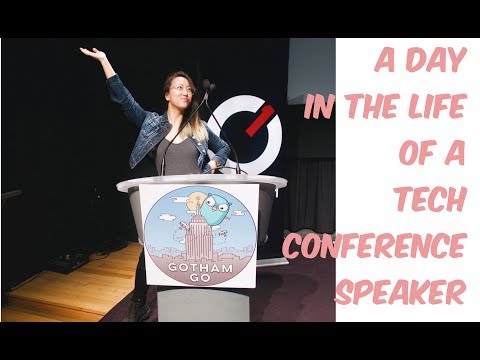 A DAY IN THE LIFE OF A TECH CONFERENCE SPEAKER  || NYC & GOTHAM GO || Amy Codes