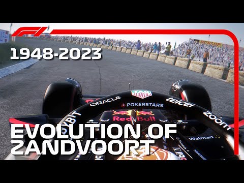 Evolution Of Zandvoort F1 1948 - 2023