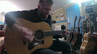 Gonna lay down my old Guitar Doc Watson Collings Cj FREE TAB on description