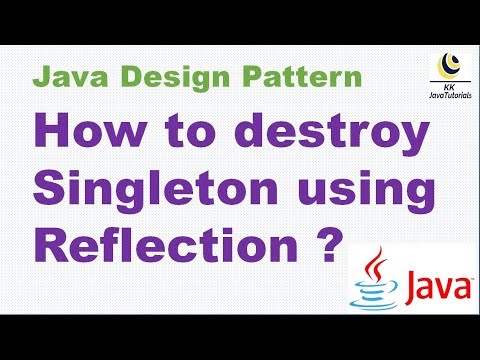 How To Destroy Singleton Using Reflection Java Design Pattern