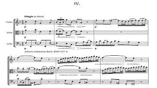 Download lagu Mozart: K 404a in F Major - Prelude (Mozart) / (Bach) Fugue BWV 853 -  Opera String Trio - MHS 3437 mp3