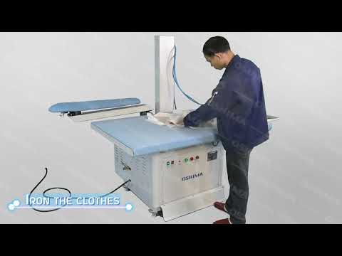 OSHIMA Vacuum Ironing Board with Built-in Steam Boiler
