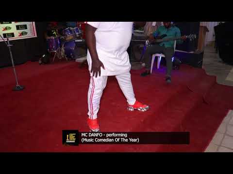 COGMAAN AWARDS 2020. MC DANFO,MUSIC COMEDIAN OF THE YEAR WINNER. THRILLS THE CLERGY.