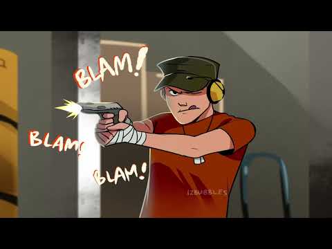 Scout's Shooting patterns (TF2 Comic Dub)