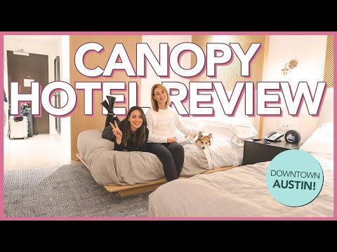 奧斯汀市中心希爾頓酒店的天篷酒店評論 (Canopy by Hilton Downtown Austin Hotel Review)