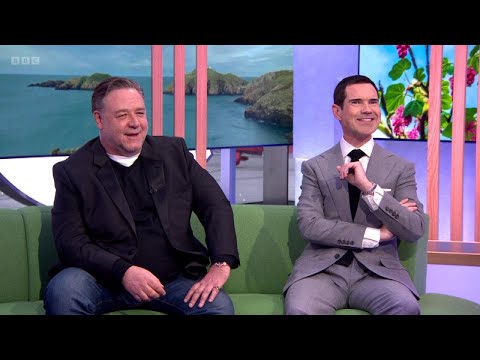 Russell Crowe, Jimmy Carr On The One Show [16.04.2024]
