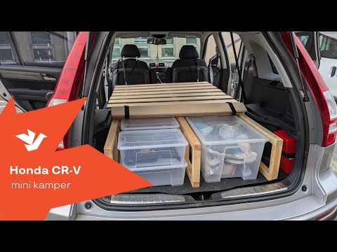 DIY Mini Camper for Honda CR-V | Step-by-Step Build in One Weekend