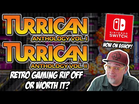 A Retro Gaming Rip Off Or Worth It? The Turrican Anthology I & II Collections Are Awesome But.....