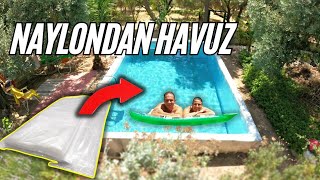 Köy Bahçemize Cenneti Getirdik! Düşük Bütçeyle Harika Yüzme Havuzu Yap
