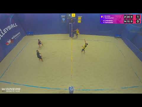 14:00 I. Horiaiev /Y. Yevdokymov - O. Fedorenko /V. Tyshchenko 31.10.2022 | Winners Beach Volleyball